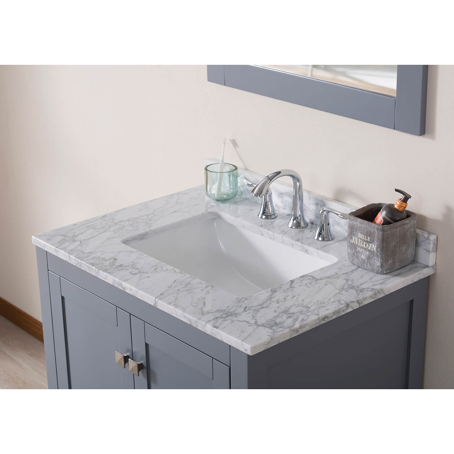 24″ Countertop – White Carrara Marble – CT5003 2422 03 – Blossom ...